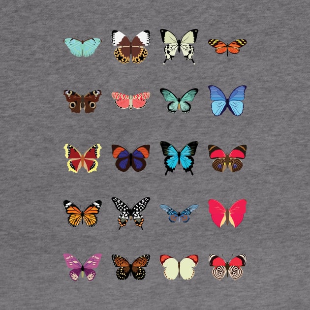 Butterflies by dorothytimmer